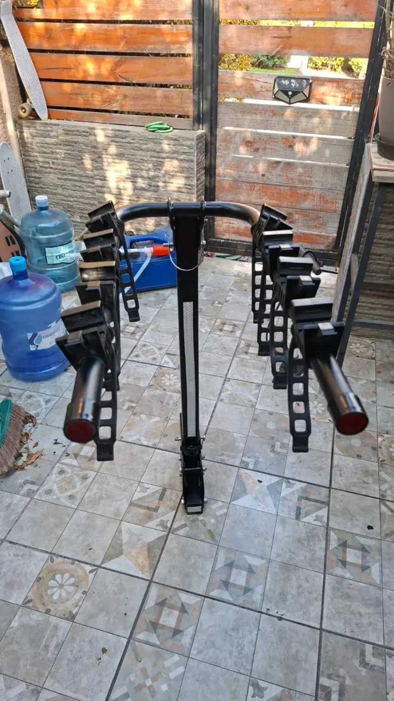 Soporte para bicicletas plegable de metal - 2