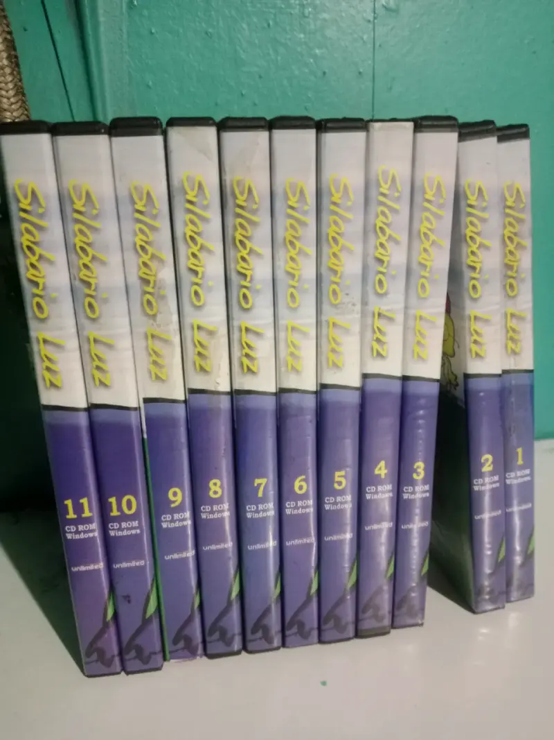 Colección de CD-ROMs Silabario Luz para aprendizaje de lectura - 1