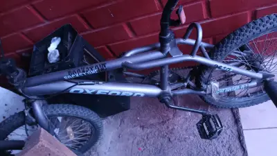 Bicicleta BMX Oxford Freestyle Aro 20 Azul - miniatura 2