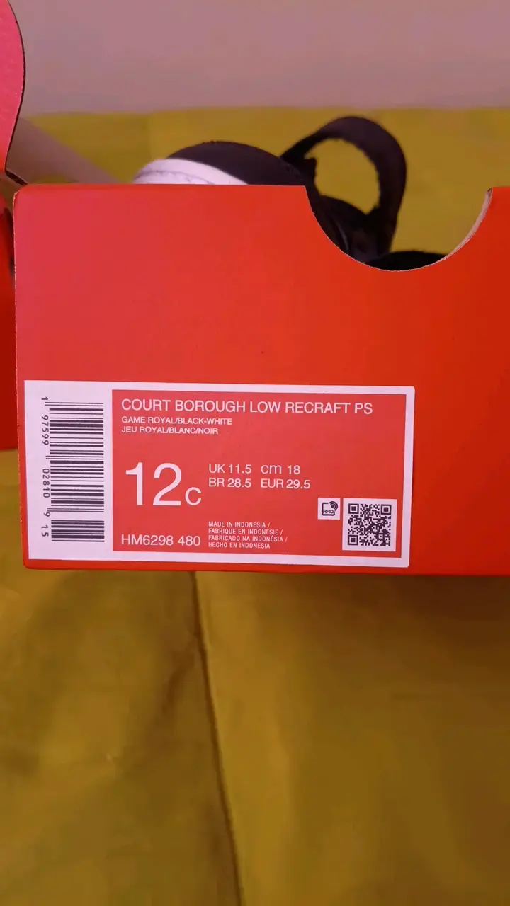 Zapatillas deportivas Nike para niños azul y negro - 4