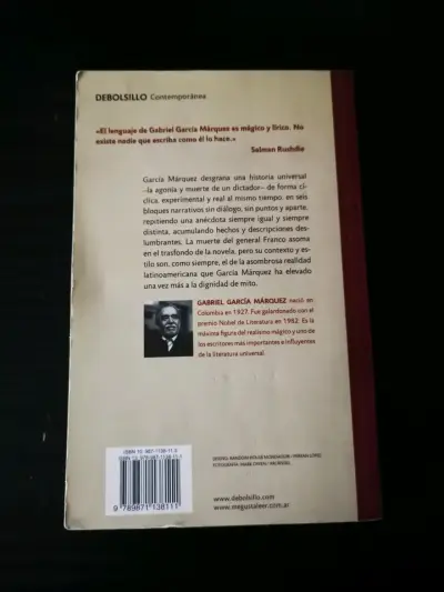 Libro El Otoño del Patriarca de Gabriel García Márquez - miniatura 2