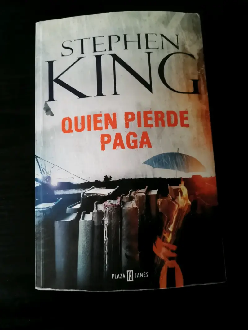 Libro 'Quien Pierde Paga' de Stephen King - 1