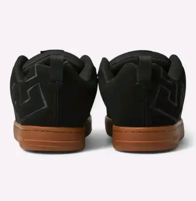 Zapatillas negras DC Shoes con suela de goma - miniatura 2