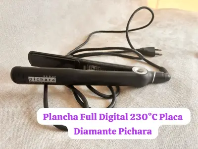 Plancha de Pelo Digital Pichara 230°C Placa Diamante - miniatura 1