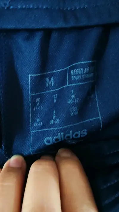 Pantalones deportivos azul marino Adidas - miniatura 2
