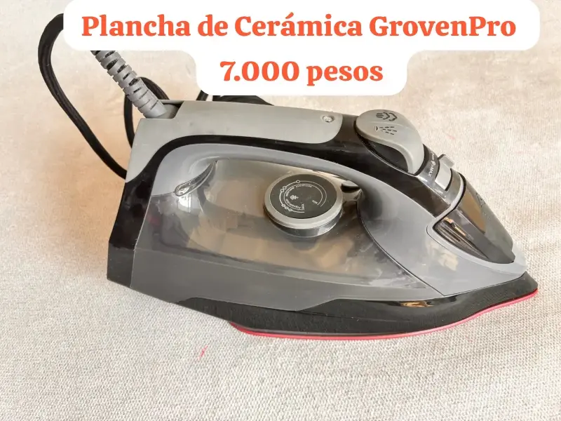Plancha de Cerámica GrovenPro en Buen Estado