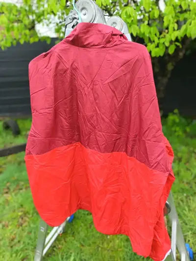 Chaqueta cortaviento Columbia roja para hombre - miniatura 4