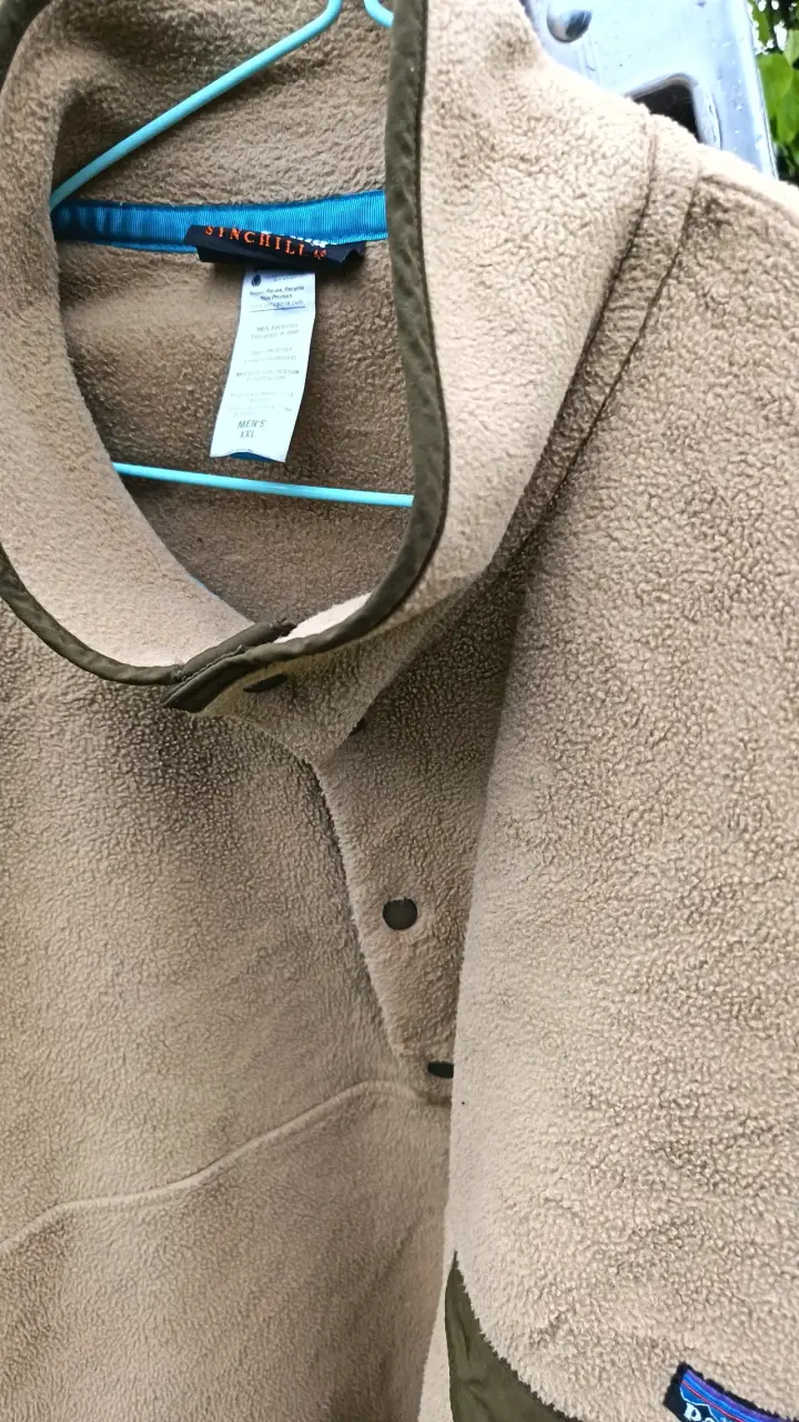 Polar beige Patagonia con bolsillo - 3