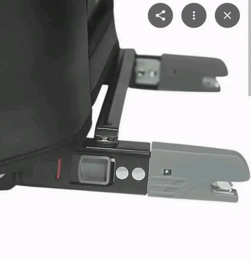 Silla de Auto Infanti Negra con Sistema SPS - 2