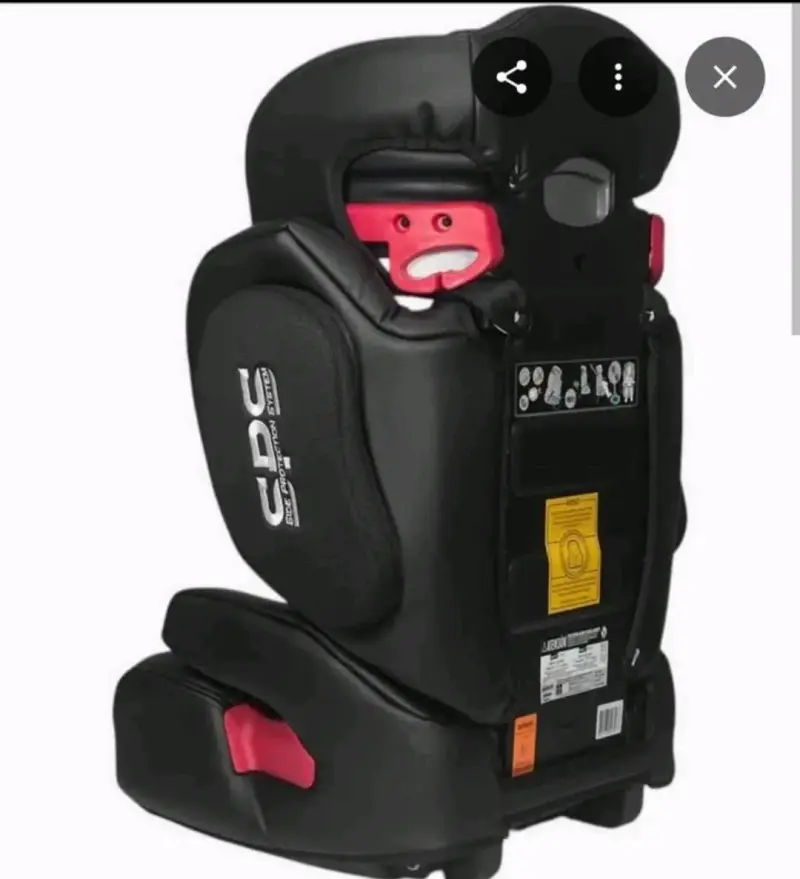 Silla de Auto Infanti Negra con Sistema SPS - 3