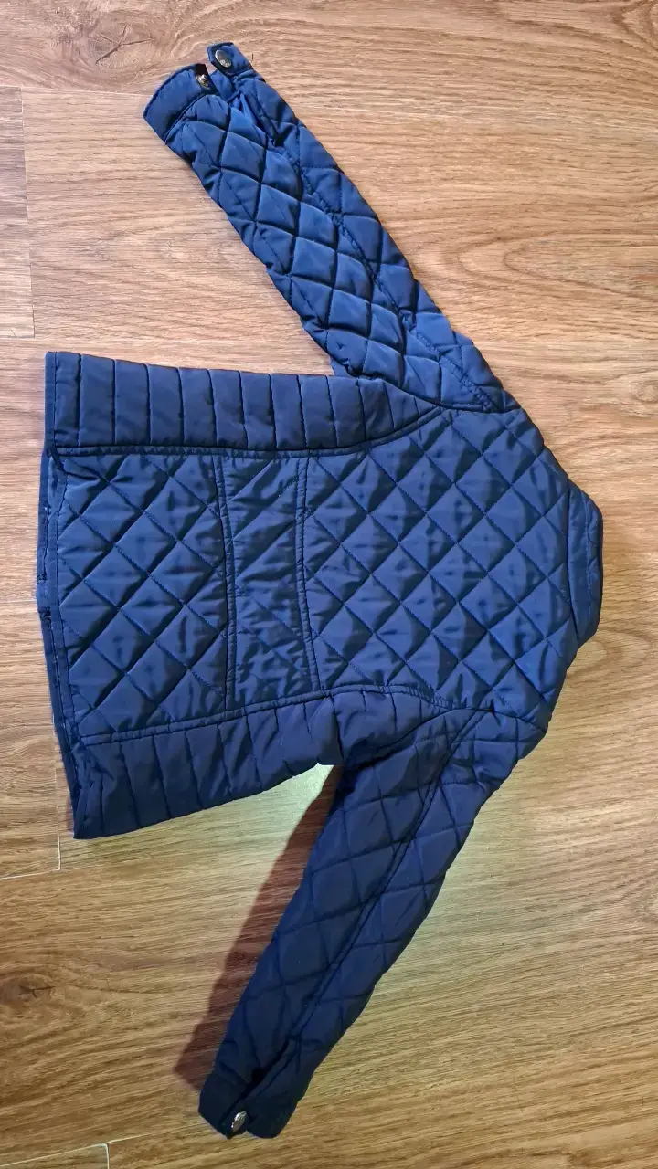 Chaqueta acolchada azul para niña Zara - 2