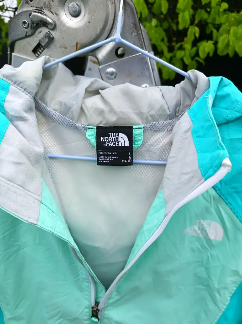 Chaqueta impermeable The North Face turquesa - 2