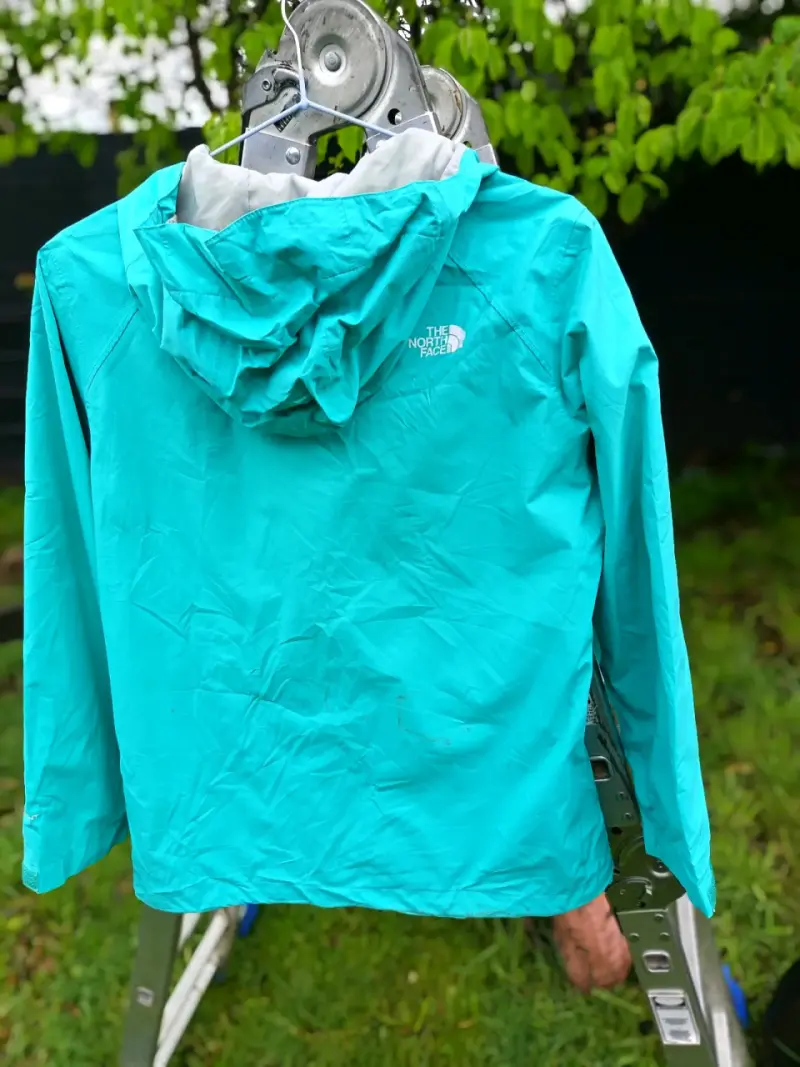 Chaqueta impermeable The North Face turquesa - 3