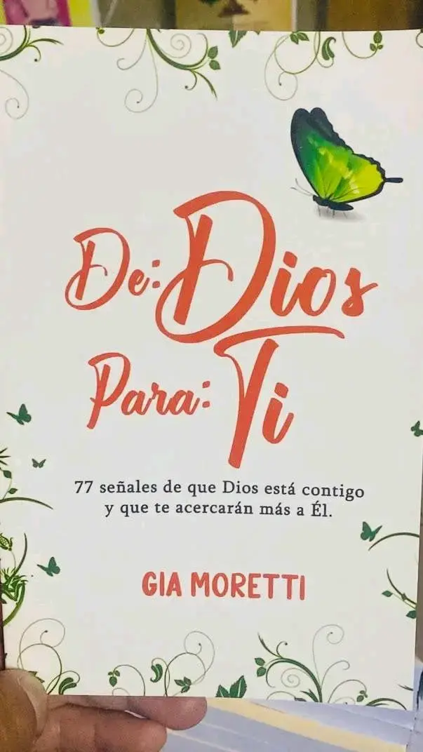 Libro 'De Dios Para Ti' de Gia Moretti