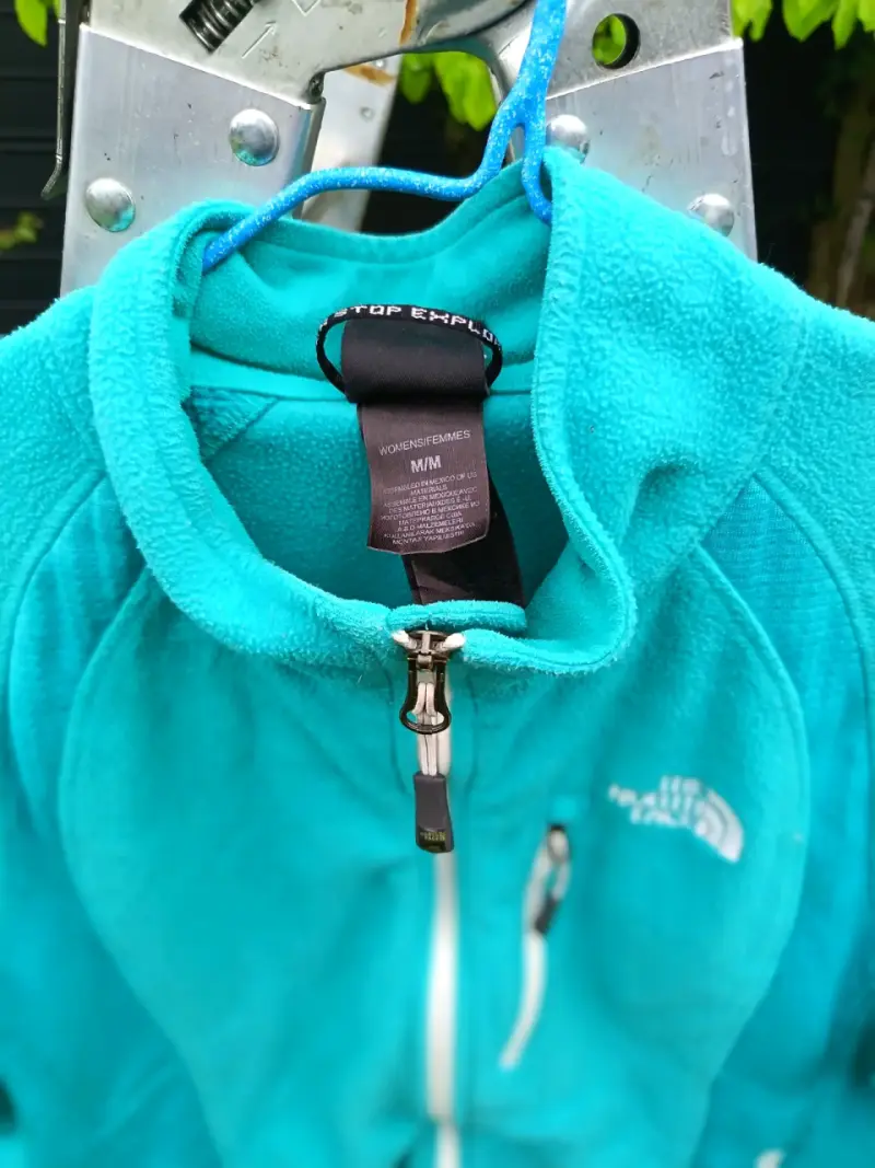 Chaqueta polar turquesa The North Face para mujer - 2