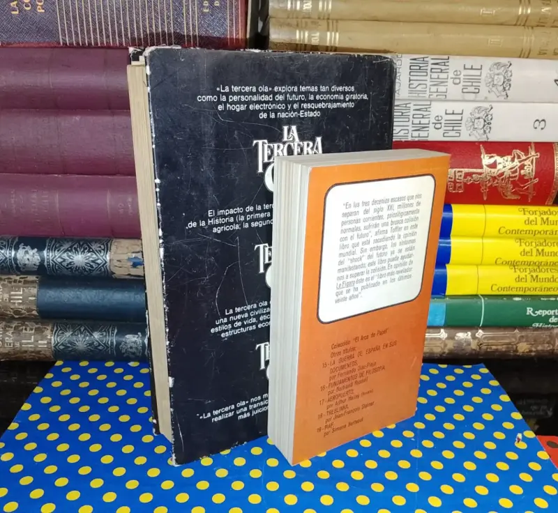 Libros Alvin Toffler 'La Tercera Ola' y 'El Shock del Futuro' - 3