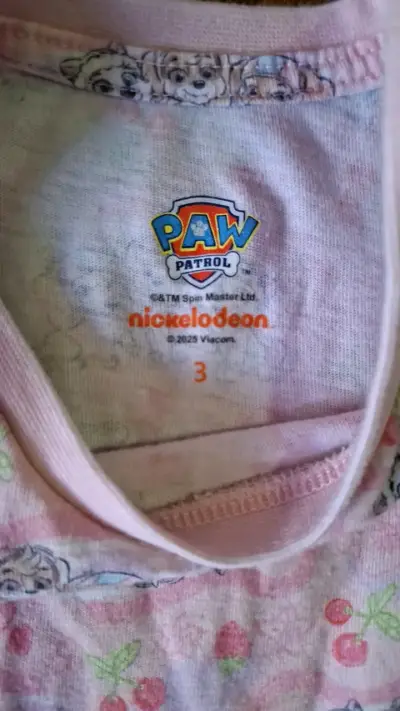 Vestido infantil Paw Patrol estampado - miniatura 2