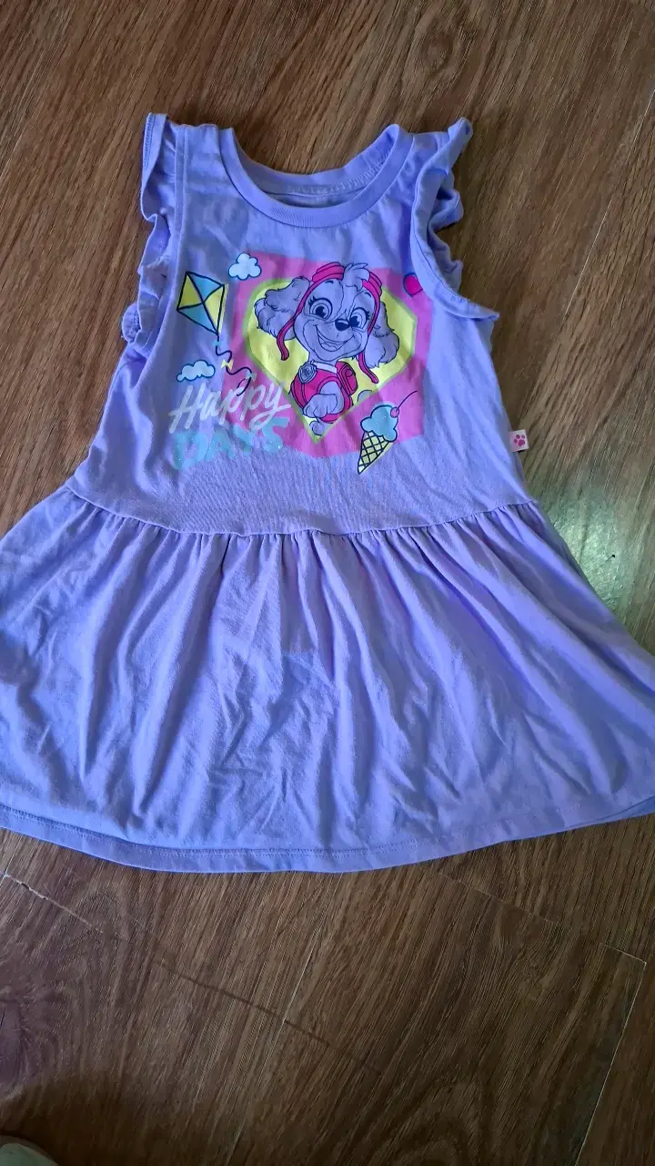 Vestido infantil Paw Patrol estampado - 3