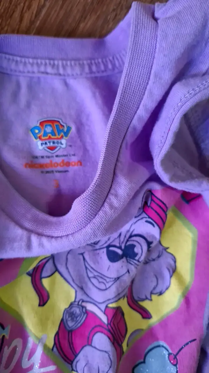 Vestido infantil Paw Patrol estampado - 4