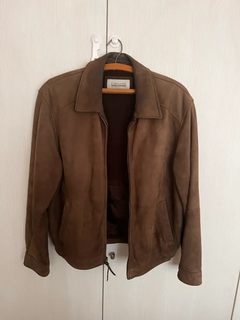 Chaqueta de cuero marrón Joseph & Feiss - 1
