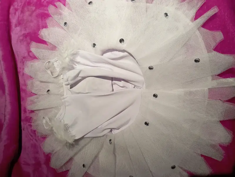 Vestido de ballet para niña con lentejuelas - 3