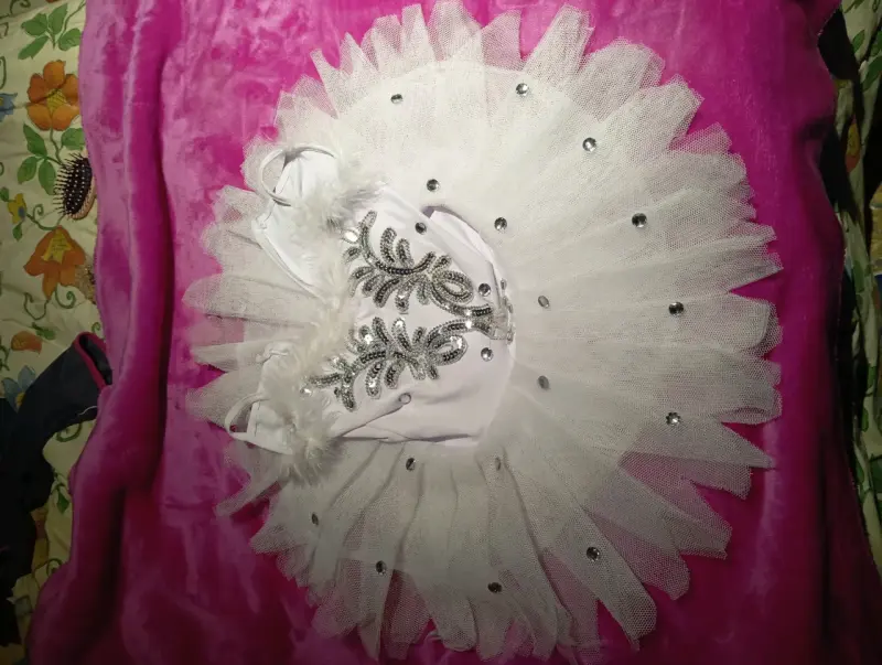 Vestido de ballet para niña con lentejuelas - 4