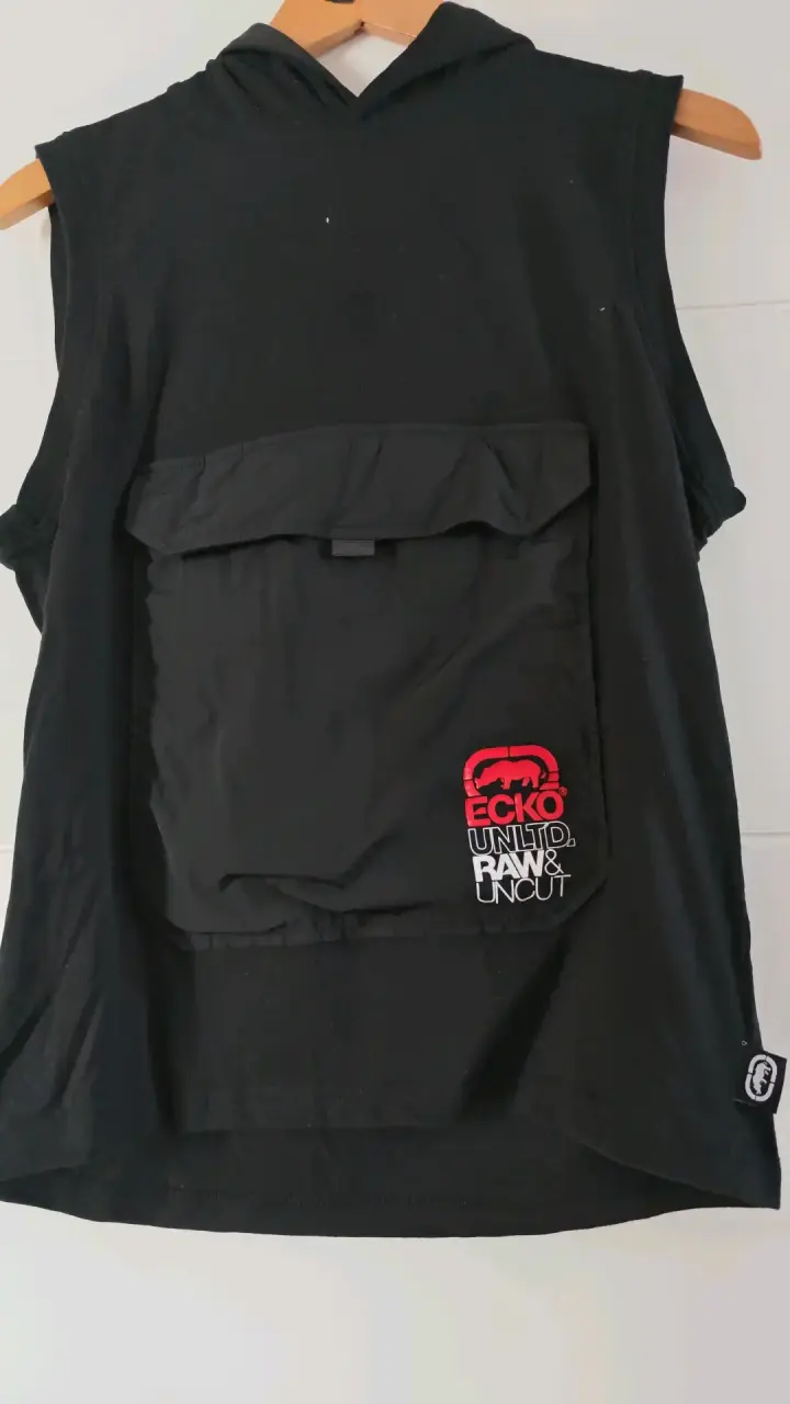 Polera sin mangas negra Ecko Unltd - 1