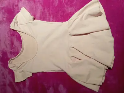 Vestido de Ballet para Niña Color Rosa palo - miniatura 1