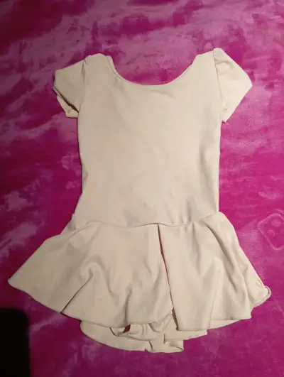 Vestido de Ballet para Niña Color Rosa palo - miniatura 3