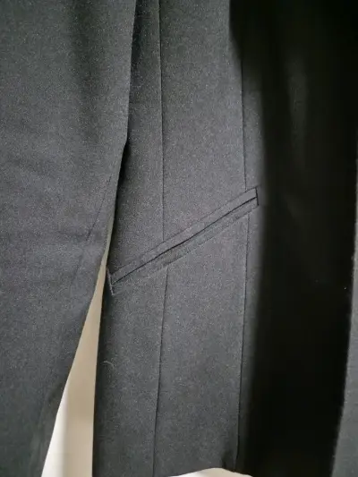 Blazer negro para mujer talla S-M - miniatura 4