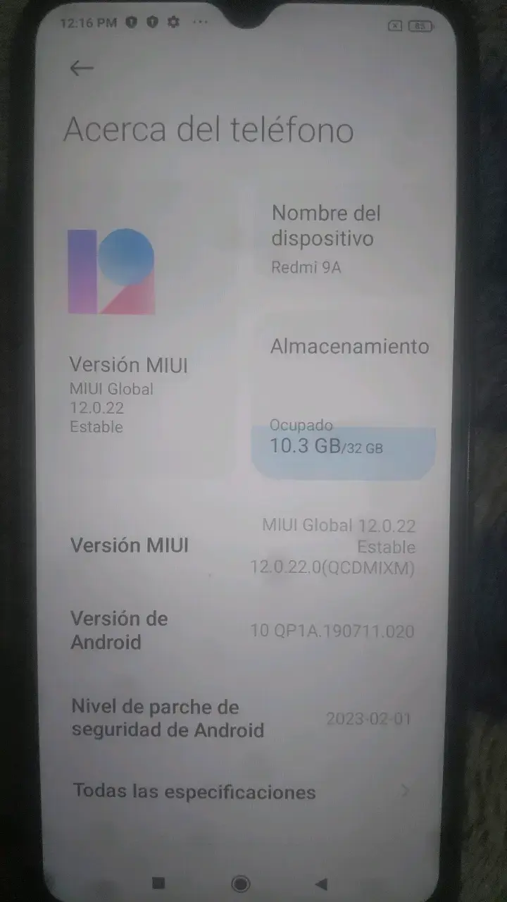 Smartphone Xiaomi Redmi 9A en buen estado - 3