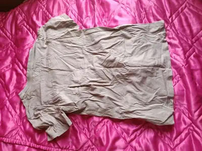 Polera Adidas Beige Talla S - miniatura 2
