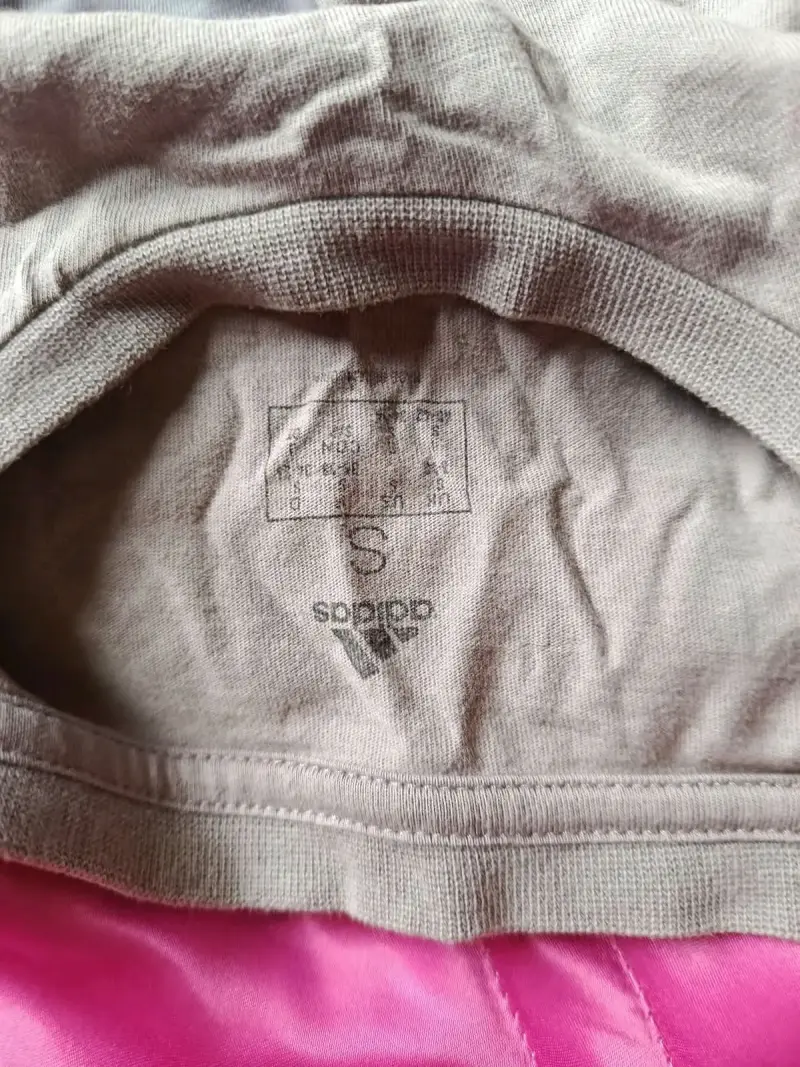 Polera Adidas Beige Talla S - 3