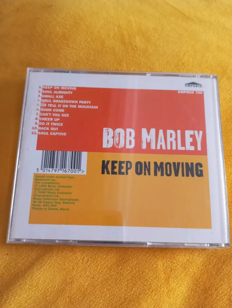 CD Bob Marley - Keep On Moving (Edición Británica - 2
