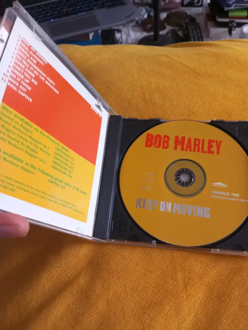 CD Bob Marley - Keep On Moving (Edición Británica - 3