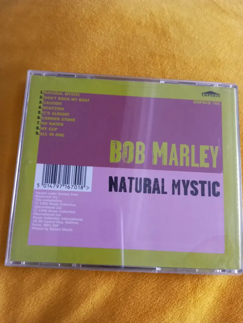 CD Bob Marley - Natural Mystic (Edición Británica - 2