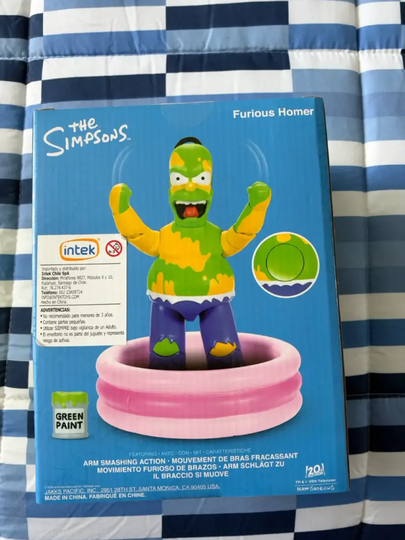 Figura Homero Simpson Furioso - 2