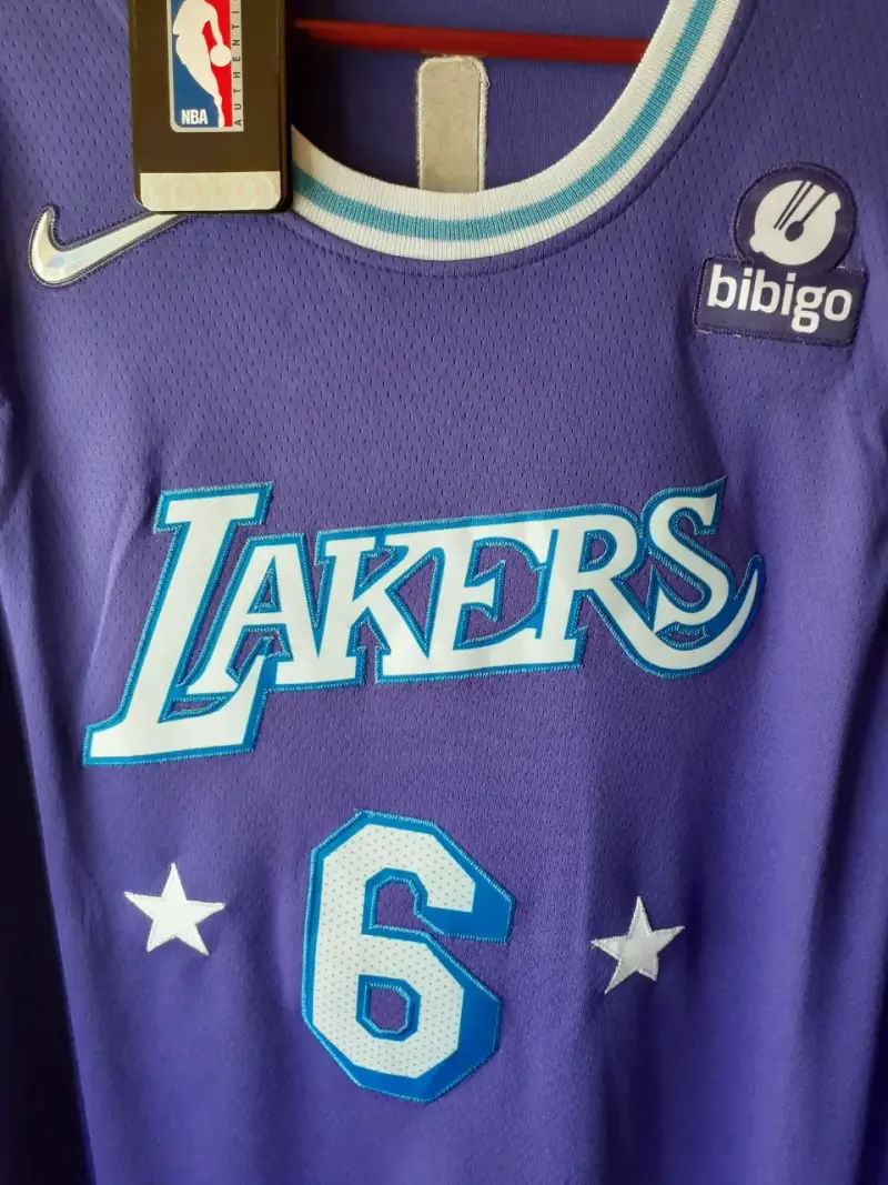 Camiseta NBA Lakers Morada Talla xl - 2