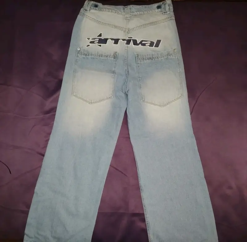 Jeans anchos unisex Arrival azul claro