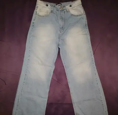 Jeans anchos unisex Arrival azul claro - miniatura 2