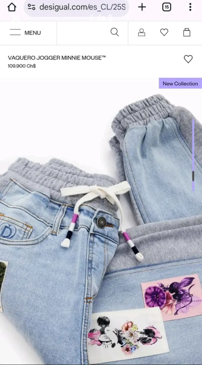 Pantalones jogger DESIGUAL con diseño Minnie - 5