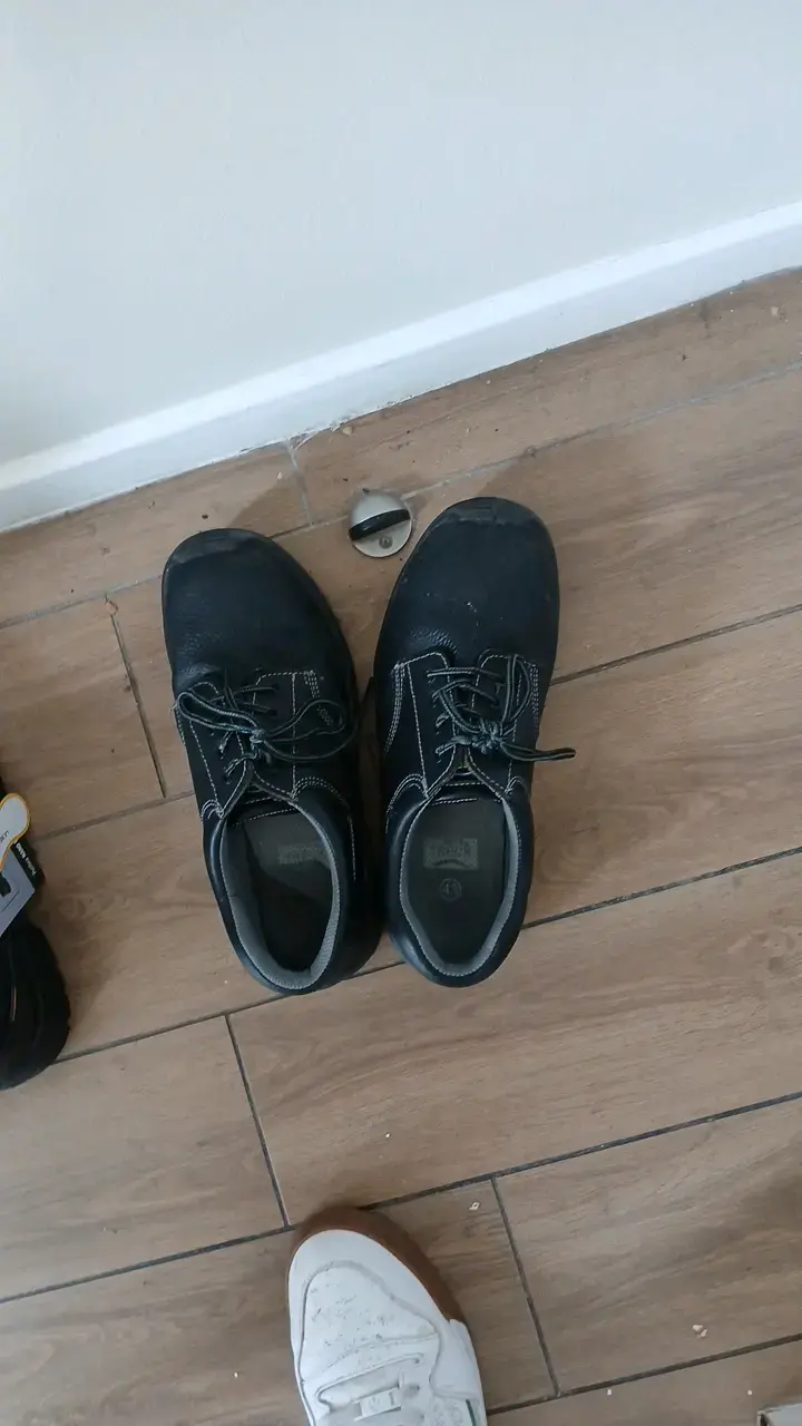Zapatos de seguridad negros para hombre