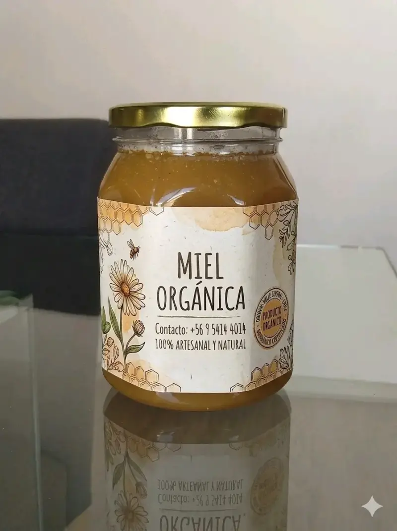 Miel Orgánica Artesanal 100% Natural