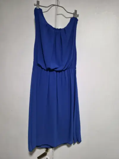 Vestido azul sin mangas para mujer, marca Evita - miniatura 1