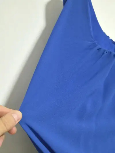 Vestido azul sin mangas para mujer, marca Evita - miniatura 6