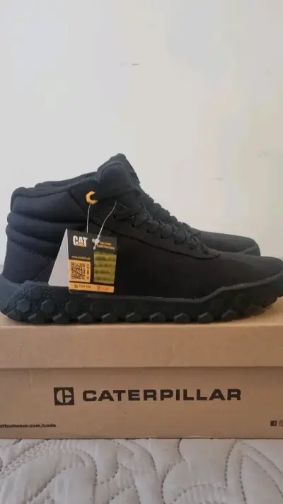 Zapatiillas negras Caterpillar para hombre - miniatura 1