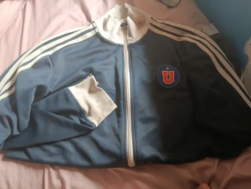 Chaqueta deportiva Universidad de Chile azul - 1