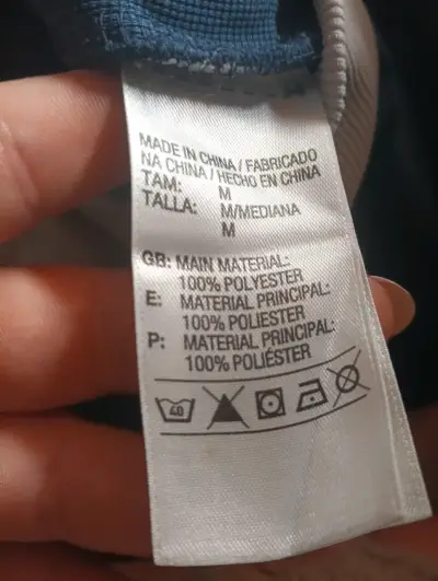 Chaqueta deportiva Universidad de Chile azul - miniatura 3