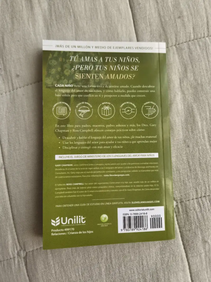 Libro Los 5 Lenguajes del Amor de los Niños - 2
