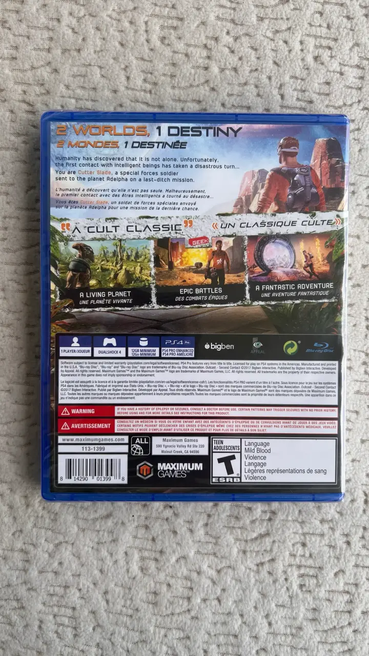 Juego PS4 Outcast Second Contact - 2